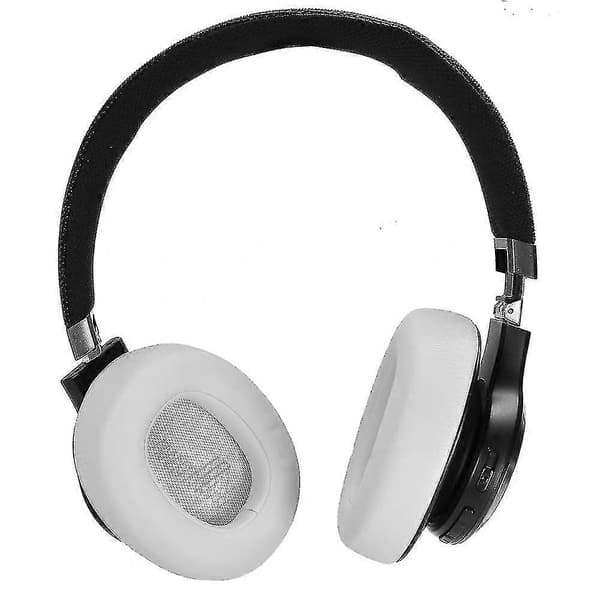 Skumöronkuddar kompatibla med JBL E65BTNC Duet NC Live650 BTNC hörlurar Grey