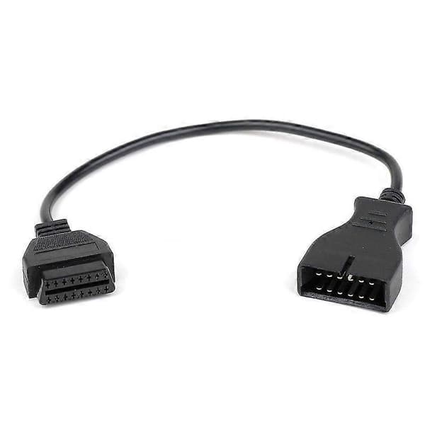 Ny GM 12-bens OBD1 til 16-bens OBD2 konverteradapterkabel til diagnostisk scanner