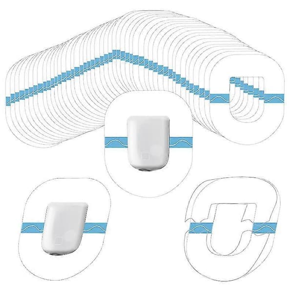 Duschvattentäta plåster för Omnipod - 36 stycken, blå G