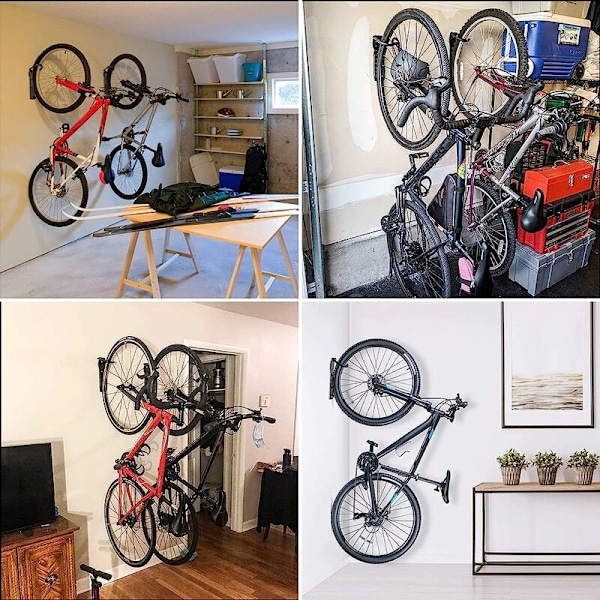 Cykelväggkrok/Parkeringsställ/Cykelväggfäste/Displayställ Cykeltillbehör Fixeringskrok 2st
