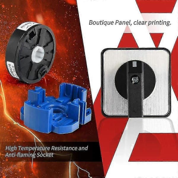 Universal drejekontakt 20A 690V 3 positioner 8 terminaler