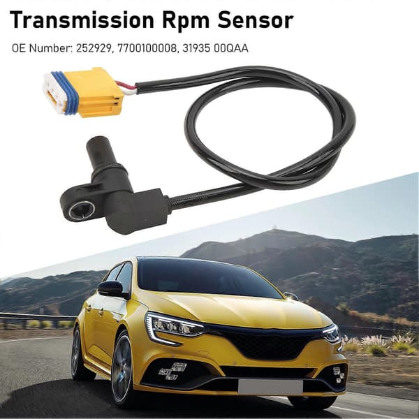Transmissionsindgangshastighedssensor 252929 Krumtapakselpulssensorudskiftning til Citroen C5 C4 C3 C8 Jumpy