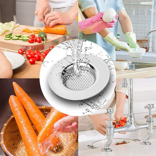 Liten diskbänksil i rostfritt stål med hål