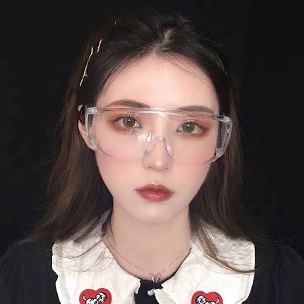 Sikkerhedsbriller med transparente glas