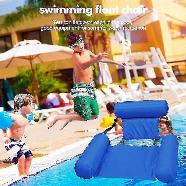 Pool oppustelige pool liggestole flydende hvilestol