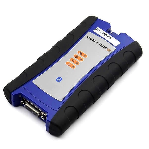 -2 USB Link 2 125032 Lastbil Interface Diagnostik med Software Bluetooth til Tung Lastbil Scanner