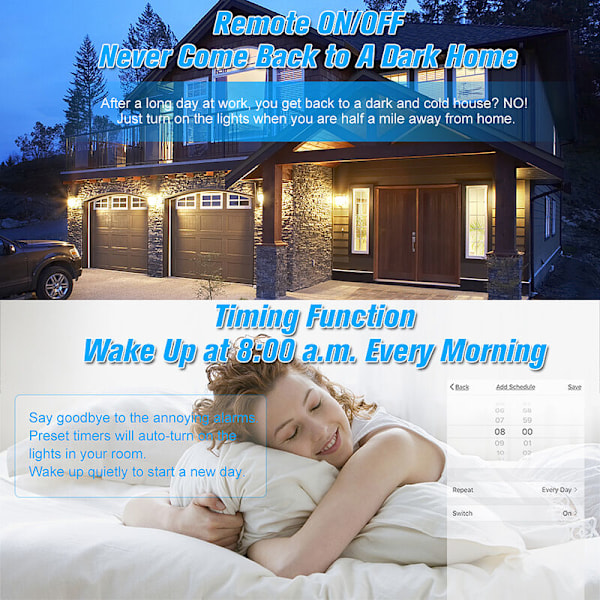 Tuya Smart Home WiFi Lysstrip Controller WiFi RGB Fire-hullers Lysstrip Controller
