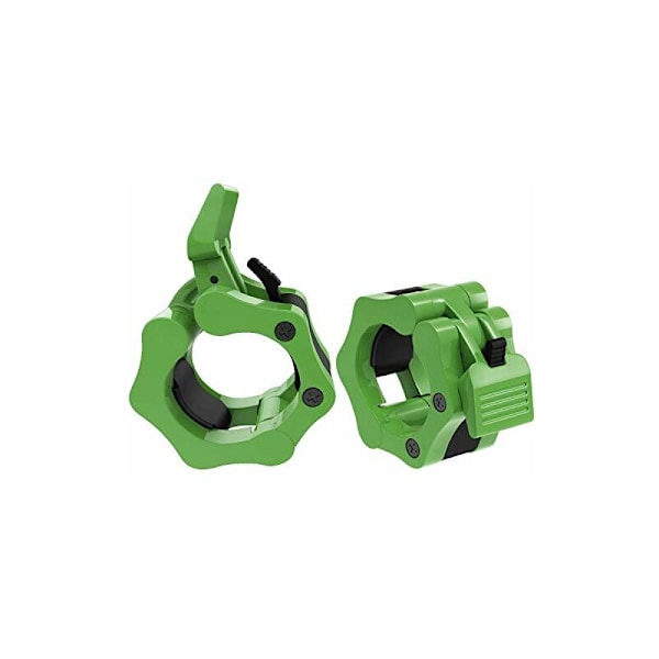 Grön Österrikisk Skivstång Curl 2.5cm Enkel * 2