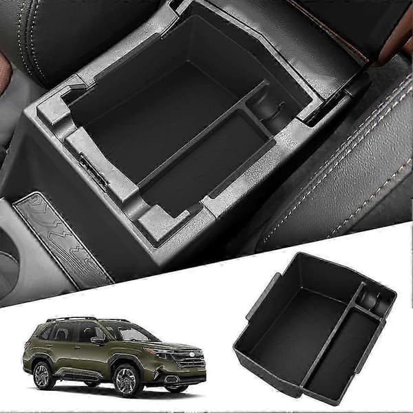 Til Subaru Forester SL Series Bil Armlæn Opbevaringsboks
