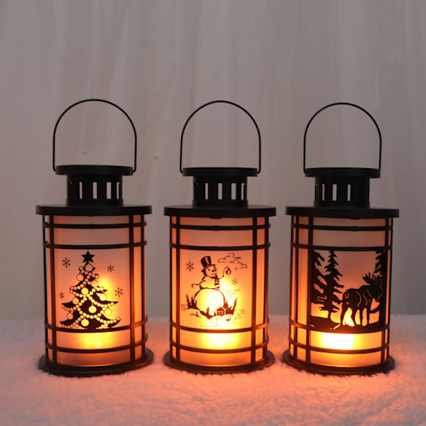 Juldekorationstillbehör, julklappar, juldekorationer, flamlampor, runda, julgranar