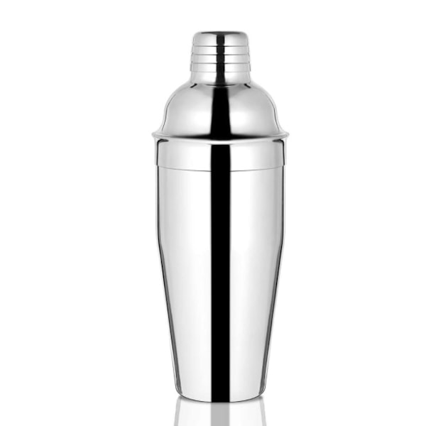 Shaker tre-lags shaker rustfri stål shaker 550ML kan galvaniseres (to naturlige rustfri stålfarver),
