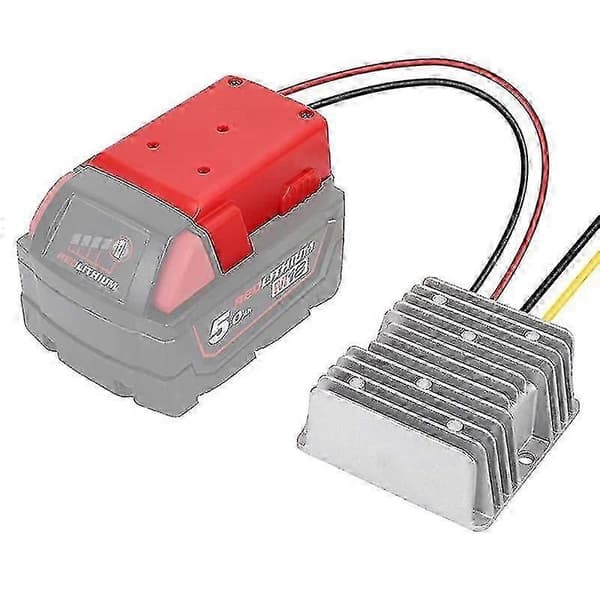 Nedtransformer DC Spændingsomformer til 18V til 12V Batteridock Strøm
