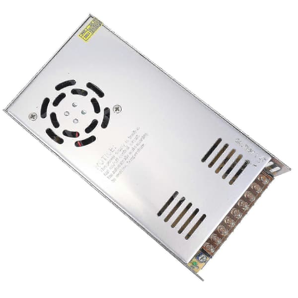 600W 48V DC Strømforsyning til Overvågningsudstyr & PLC-systemer Sølv Silver