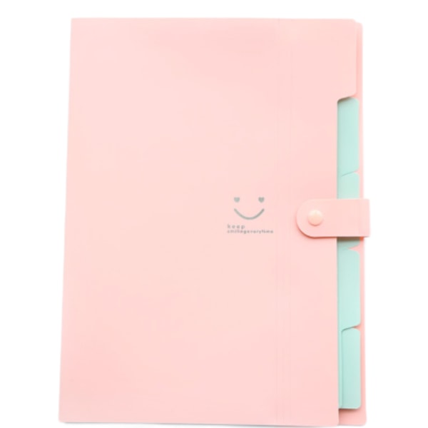 Mappe PP dokumentpose (pink)
