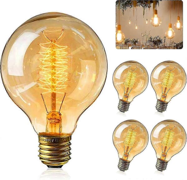 LED Spiralglödlampslampa, Dimbar, Varmvit, E26-sockel