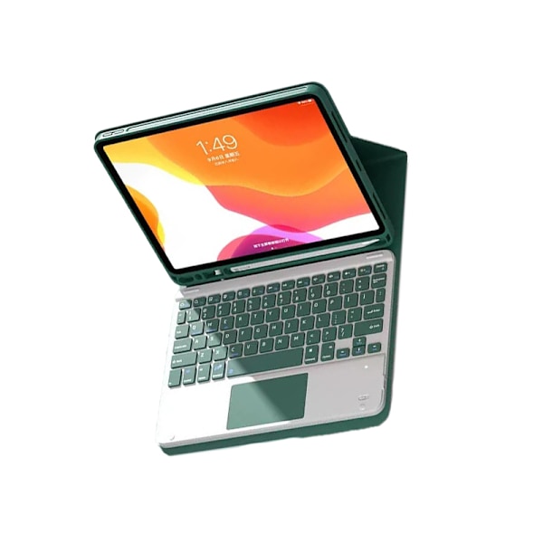 Suojakotelo Bluetooth-näppäimistöllä iPad 10,2/10,5 tuumalle Grön Grøn