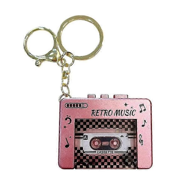Mini retro kassettspelare Red