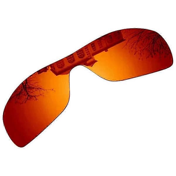 Ersättningslinser för Oakley Batwolf solglasögonlinser - Grå Röd Red