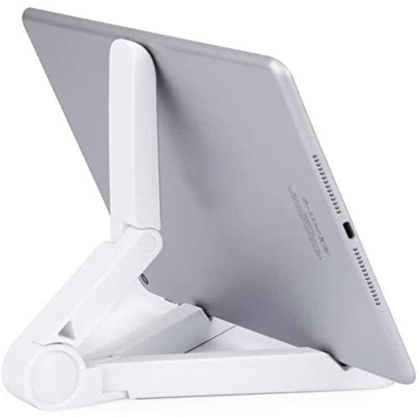 Säädettävä teline tabletille Vit Hvid