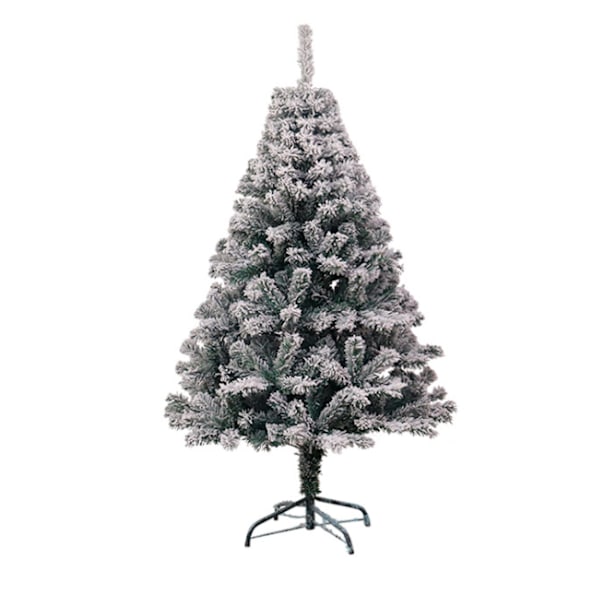 Julgransflockning, juldekorationsträd med snöflingescen (120cm-140T flockningsträd)