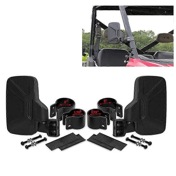 UTV modifierad backspegel UTV Universal 1,75-2 tums sida och 1,5/1,75/2 tums mittbackspegel