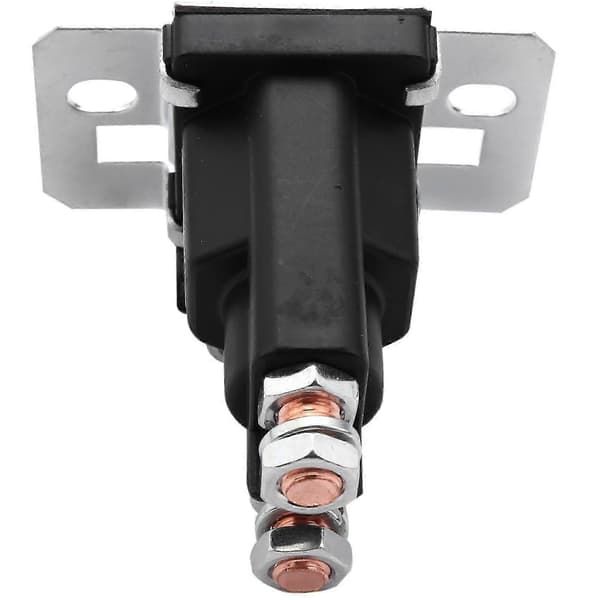 12V 500A Dobbelt Batteri Isolator Relæ 4 Pin til Bil Strømsystem Sort Black
