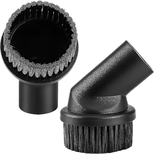 2 Stycken Dammsugarborste - 35 mm, Premium Dammsugarborste för Dammsugare Möbler Dammsugartillbehör för Universal Dammsugare Diamet
