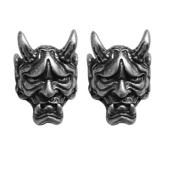 Ox Horn Skull Stud Øreringe Gotiske Øreringe Halloween Øreringe Smykker