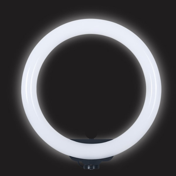 16 cm Ring Light, LED Ring Light til Tripod, Live Stream Ring Light til Telefon med Tripod Stativ 10 Lysstyrkeniveauer til Makeup