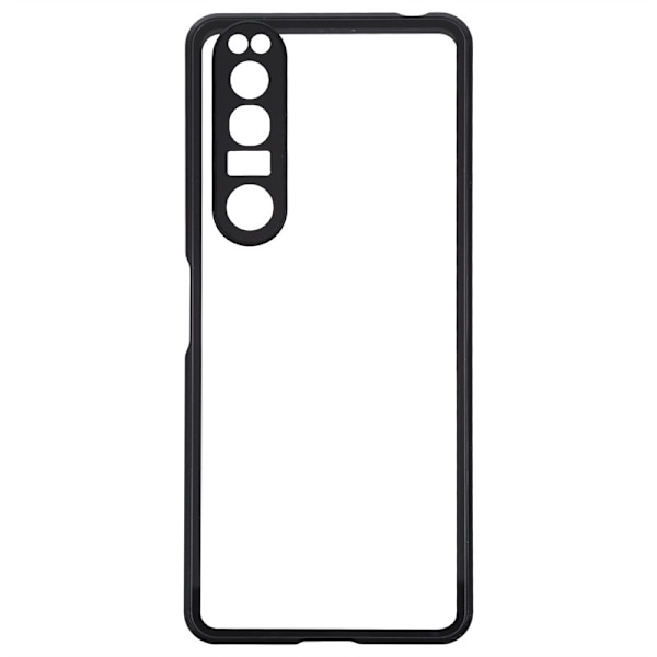 Magneettinen puhelinkotelo näytönsuojalla / Yksityisyyssuojalla Sony Xperia III