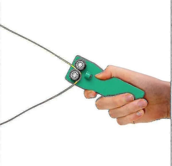 Handhållen Zip String Rope Launcher Thruster Loop Lasso String Shooter Leksak G G