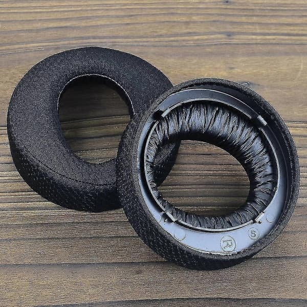 Bløde ørepuder til trådløst Pulse 3D-headset udskiftningspudebetræk Black