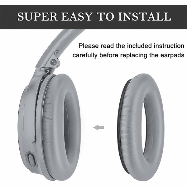 Ørepuder 1 par Bose QC35/Bose SoundTrue Bose QC35/SoundTrue Grå Grå