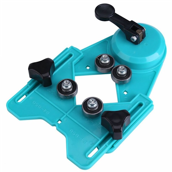 4mm-80mm Justerbar Bor Ceramic/Glas/Marmor Sav Guide Sugekop Kerne Lokalisator Elværktøj Hul Lokalisator Bor Guide Bøsning Skab Hardware
