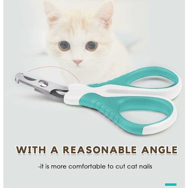 Kattnagelklippare blå armbågsnagelsax