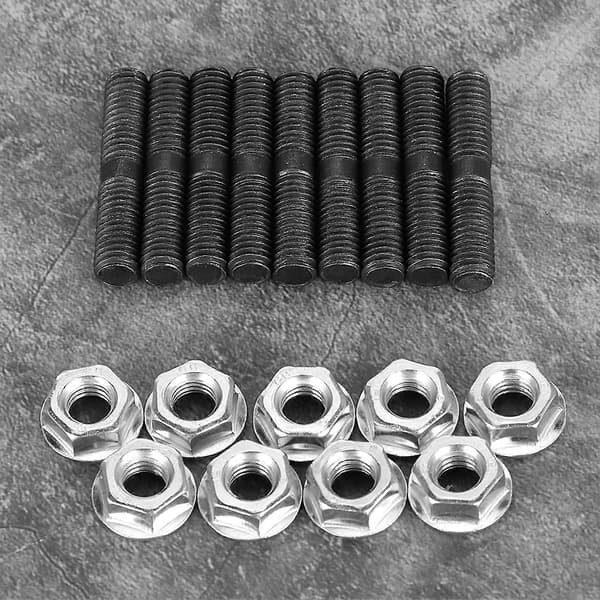 9st Turbo Studs + Låsmutter Passar för S13 S14 S15 SR20 CA18