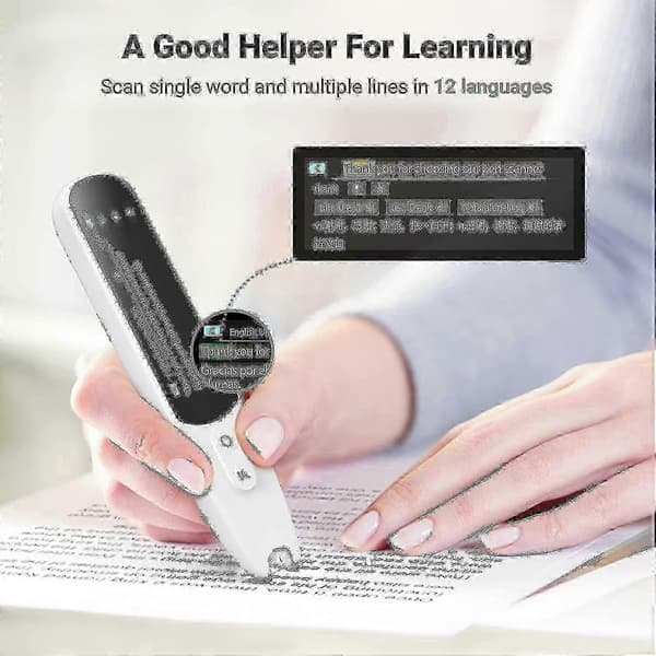 Sprogoversettelse Digital Pen med OCR Tekst til Tale til Dysleksi Support