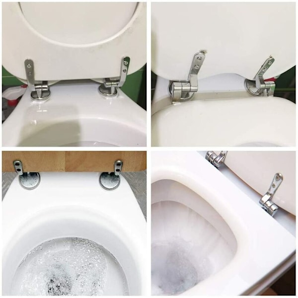 Kylpyhuoneen sinkkiseoksesta valmistetut WC-istuimen saranatarvikkeet (jatkettu WC-saranat)