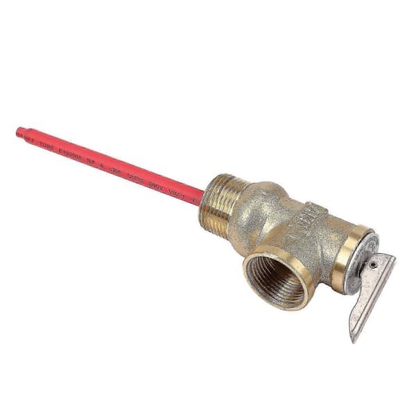 WYA-20 Temperaturtrycksäkerhetsventil 3/4 BSP 0.7Mpa 210F guld gold