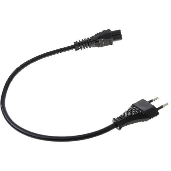 IEC 320 C5 Micky strømkabel med EU 2-benet stik 3 stk. sort Black