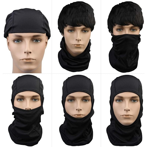 Sort Is Silke Ride Maske