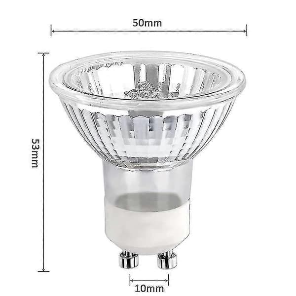 5 stk. GU10 35W Halogen Reflektorlamper Dæmpbare Spotpærer
