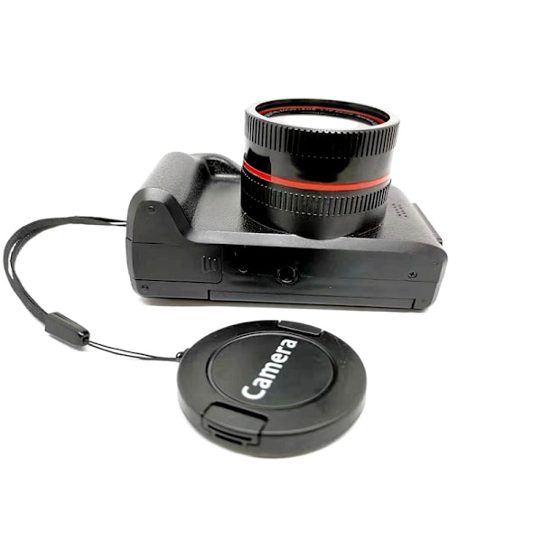 HD digitalkamera med 16 MP och 16x digital zoom Svart Sort