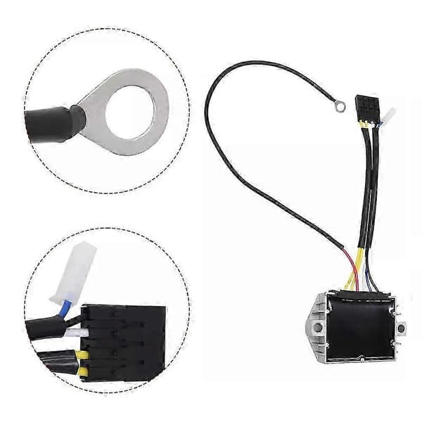 12V 6-leder spændingsregulator 01983800 til Hatz 1B20 1B30 1B40 1B50 1D41 1D42