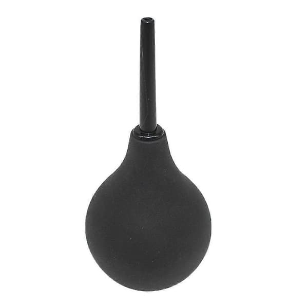 Blød behagelig gummi analdouche 90ml sort