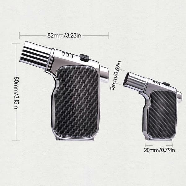 Torch Lighter Mini Genopfyldelige Butanlightere til Mænd Mand C C