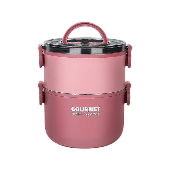 1000ml/1600ml Isoleret Madtermokande i Rustfrit Stål til Rejser og Camping