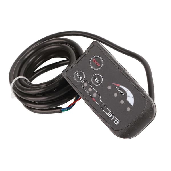 Elcykel 810 LED-display med 5-tråds kabelkontrollpanel