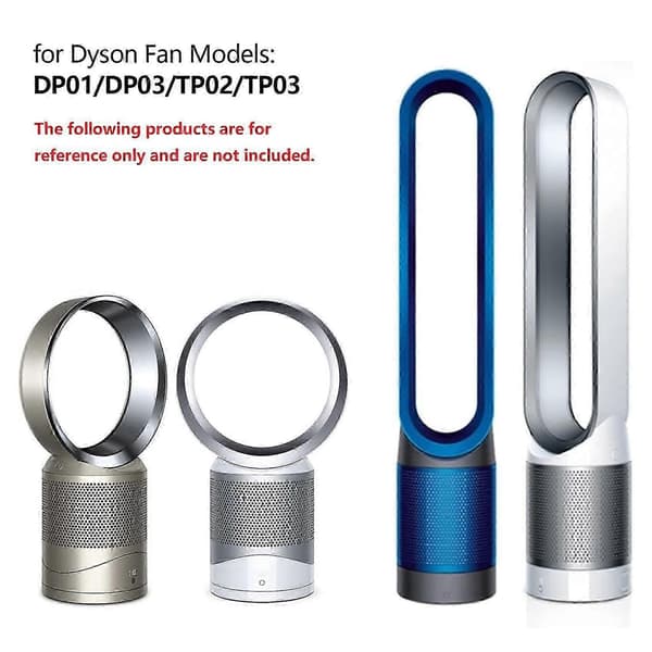 Fjernbetjening til Dyson Pure Cool Link luftrenser ventilator modeller DP01 DP03 TP02 TP03 Sølv Silver