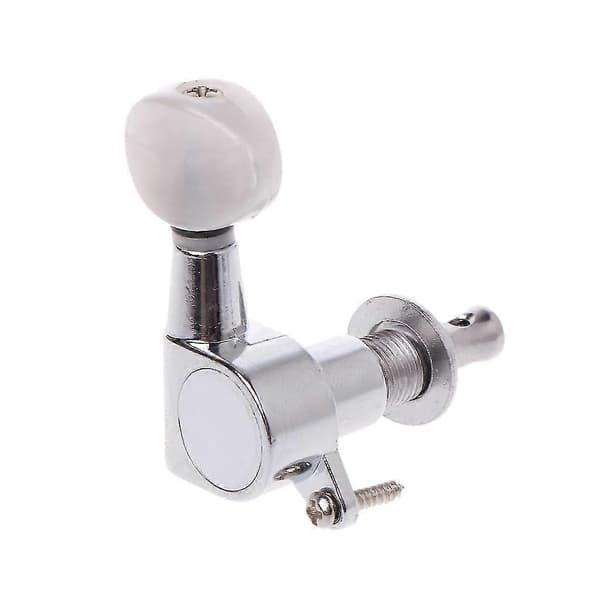 2014 Hot Chrome Guitar Inline String Tuning Pegs Tuners Machine For Head 6r Rig